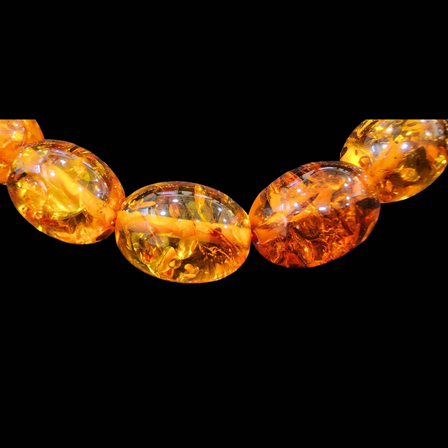 Amber Natural Beads