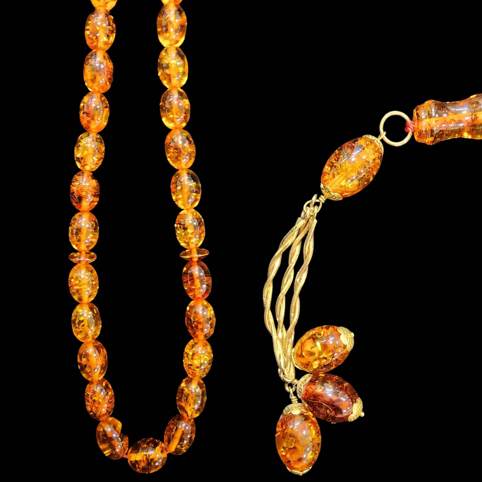 Amber Natural Beads
