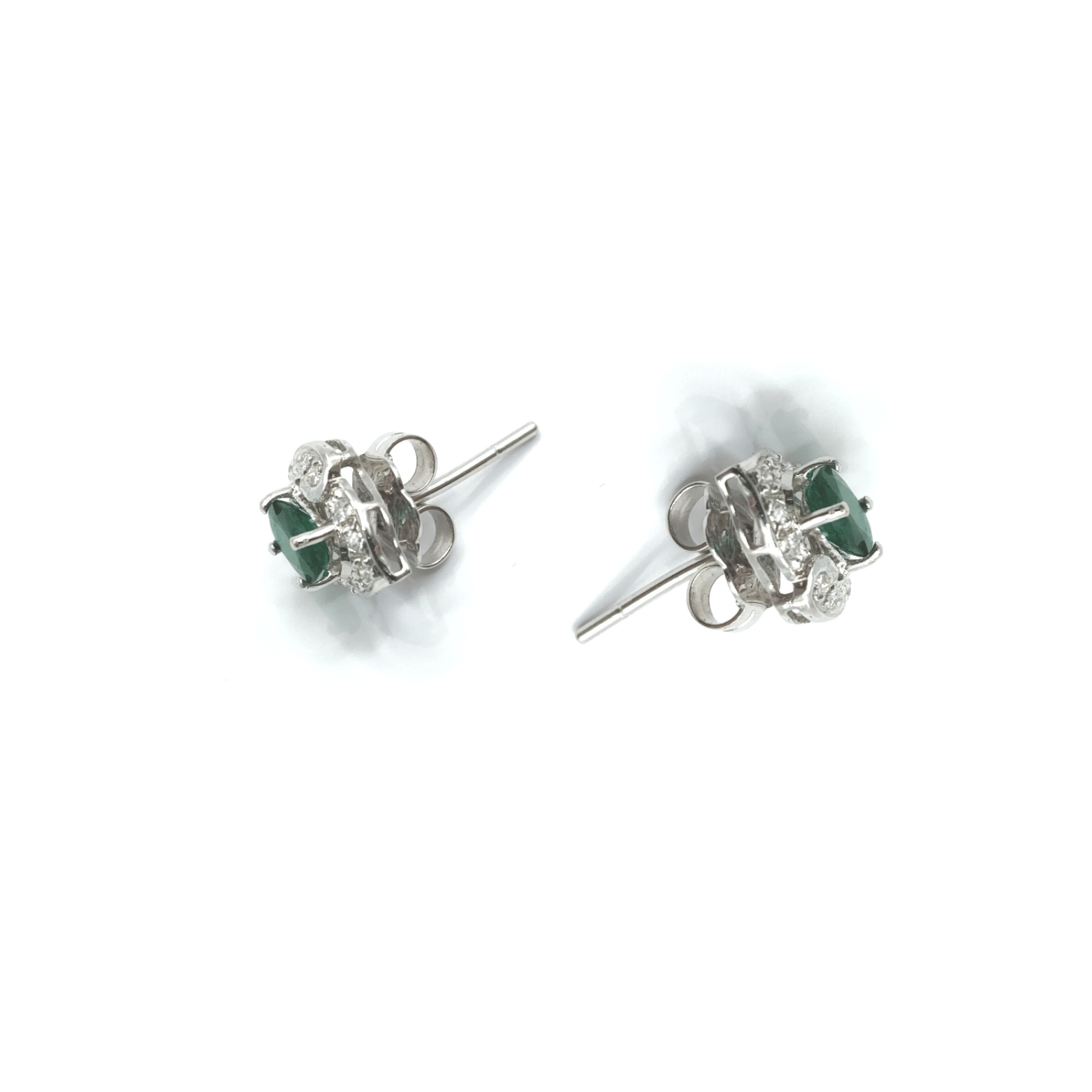 Emerald Diamond Earrings Salikomall